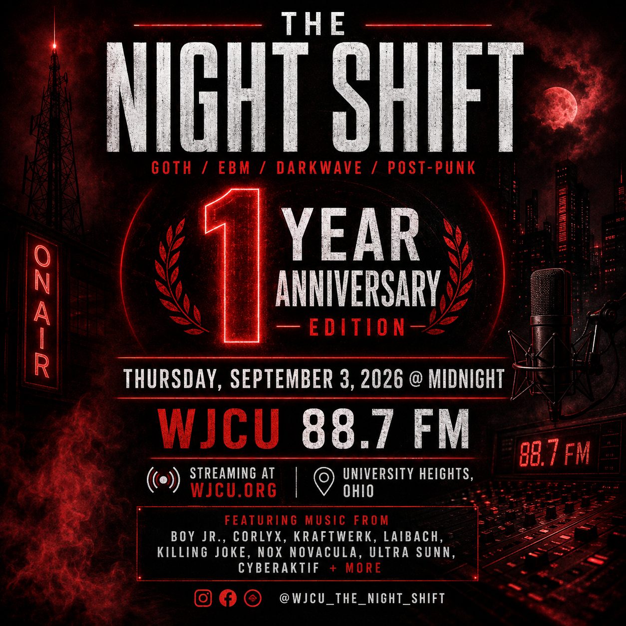 Artwork for The Night Shift — September 3, 2026
